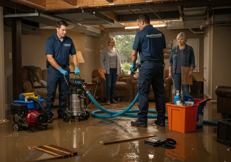 Basement Water Extraction and Removal Techniques process in Hartville, OH